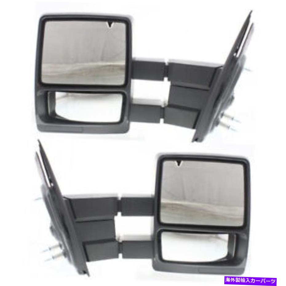 USミラー Ford F-150 2004-2014 Towing Mirror Driver and Rassenger Side |ペア|マニュアル For Ford F-150 2004-2014 Towing Mirror Driver and Passenger Side | Pair | Manual【並行輸入品】