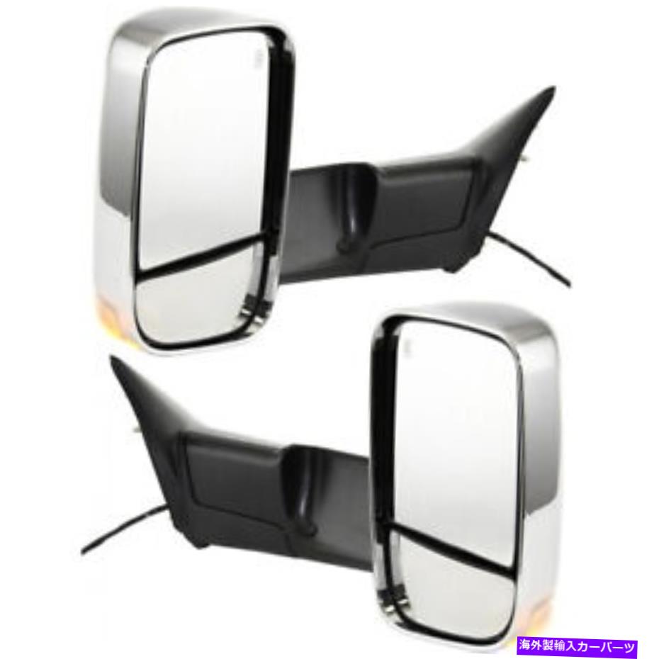 USミラー Dodge Ram 1500/2500/3500 2011 2012 Towing Mirror LHおよびRH |ペア For Dodge Ram 1500/2500/3500 2011 2012 Towing Mirror LH and RH | Pair【並行輸入品】