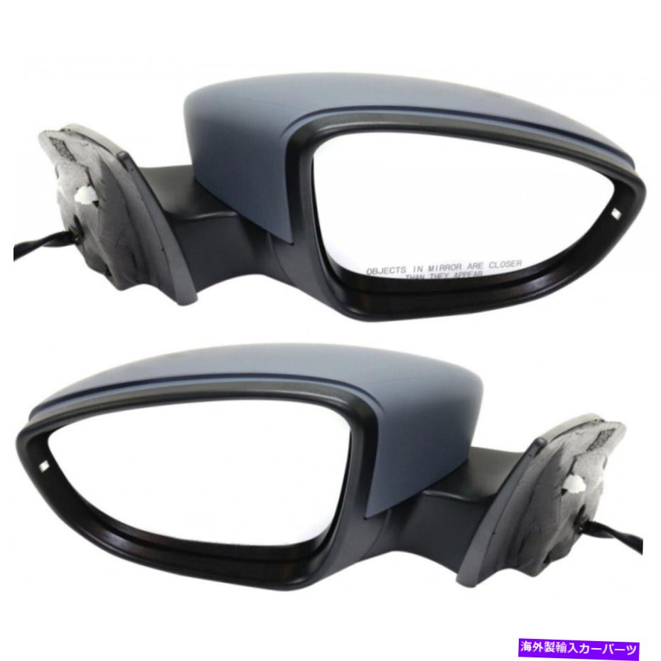 USミラー フォルクスワーゲンパッサット2009 2010ドアミラードライバー＆乗客側|加熱 For Volkswagen Passat 2009 2010 Door Mirror Driver & Passenger Side | Heated【並行輸入品】