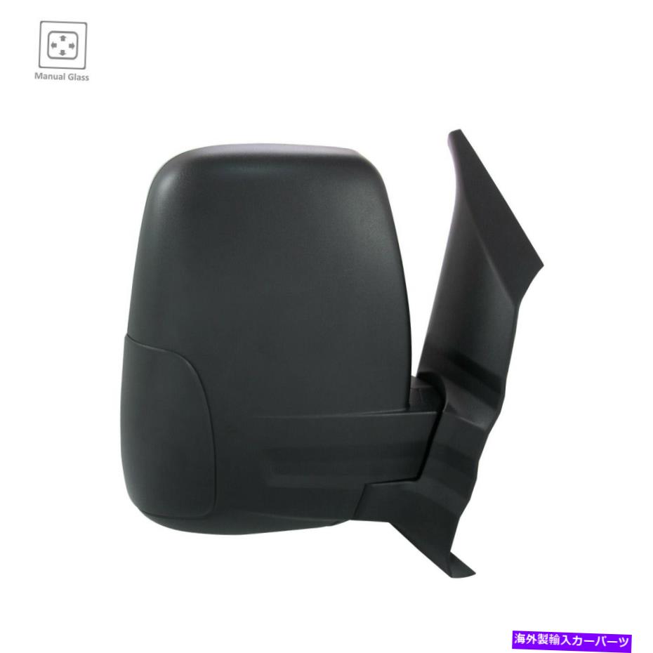 USミラー 交換用のテクスチャの助手席側のマニュアルドアミラー Replacement Textured Passenger Side Manual Door Mirror【並行輸入品】