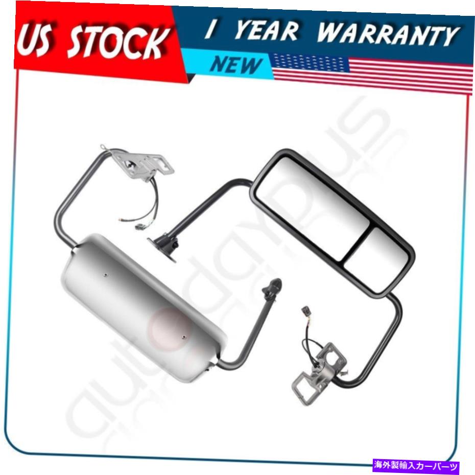 USミラー 2005年から2018年のFreightliner Century/Columbia Mirrors Complete Pair Side Chrome For 2005-2018 Freightliner Century/Columbia Mirrors Complete Pair Side Chrome【並行輸入品】｜Us Custom Parts Shop USDM 108,735円