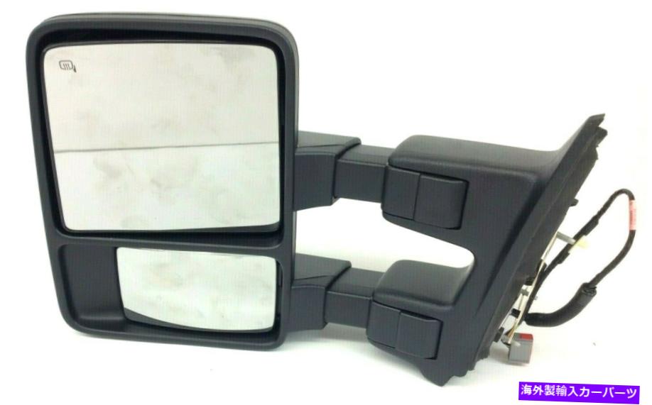 USミラー 13-16フォードスーパーデューティパワードライバーテレスコピックトレーラートウサイドビューミラー 13-16 Ford Super Duty power heat driver Telescopic Trailer Tow Side View Mirror【並行輸入品】|Us Custom Parts Shop USDM