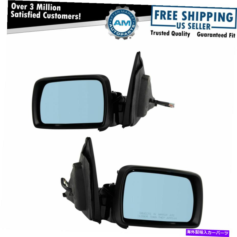 USミラー 00-06 BMW X5用のパワーヒーパーメモリサイドビューミラーパワーフォールドペアセット Power Heated Memory Side View Mirrors Power-Folding Pair Set for 00-06 BMW X5【並行輸入品】