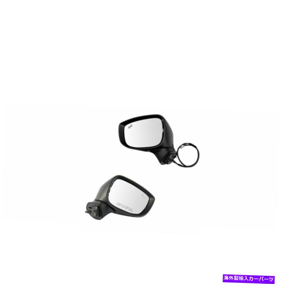USミラー ミラーセットペアLH＆RHサイドパワー加熱ターンシグナルBSD CX-5 CX5 Mirror Set Pair LH & RH Sides Power Heated Turn Signal BSD For CX-5 CX5【並行輸入品】
