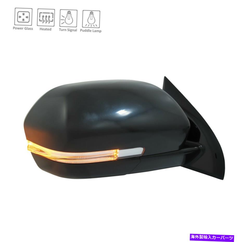 USミラー 交換用乗客側の加熱されたパワードアミラー付きシグナル付きのターンシグナル付き Replacement Passenger Side Heated Power Door Mirror w/Turn Signal w/o Blind Spot【並行輸入品】|Us Custom Parts Shop USDM