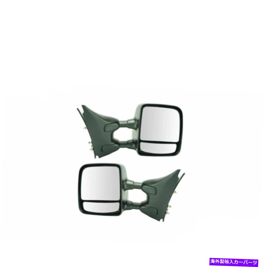 USミラー 2005-2018のけん引ミラーマニュアルテクスチャブラックペア日産スズキ Towing Mirror Manual Textured Black Pair For 2005-2018 Nissan Suzuki【並行輸入品】｜Us Custom Parts Shop USDM