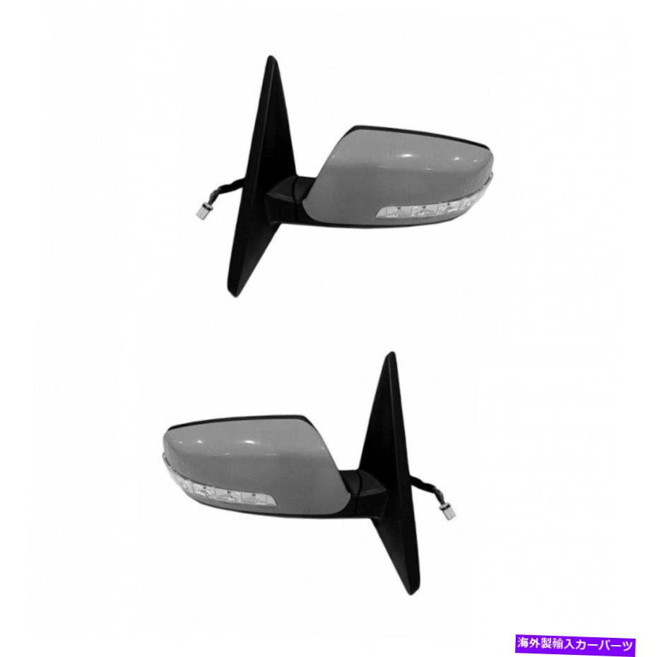 USミラー Kia Sorento 2014 2015ドアミラードライバーと助手席側|ペア|後方 For Kia Sorento 2014 2015 Door Mirror Driver and Passenger Side | Pair | Rear【並行輸入品】
