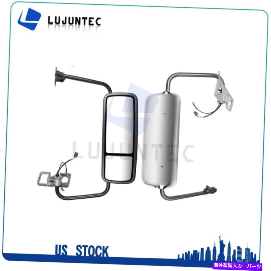 USミラー [lh+rh]鏡の完全なクロムフィット2005-18 Freightliner Century/Columbia [LH+RH] Mirrors Complete Chrome Fits For 2005-18 Freightliner Century/Columbia【並行輸入品】｜Us Custom Parts Shop USDM