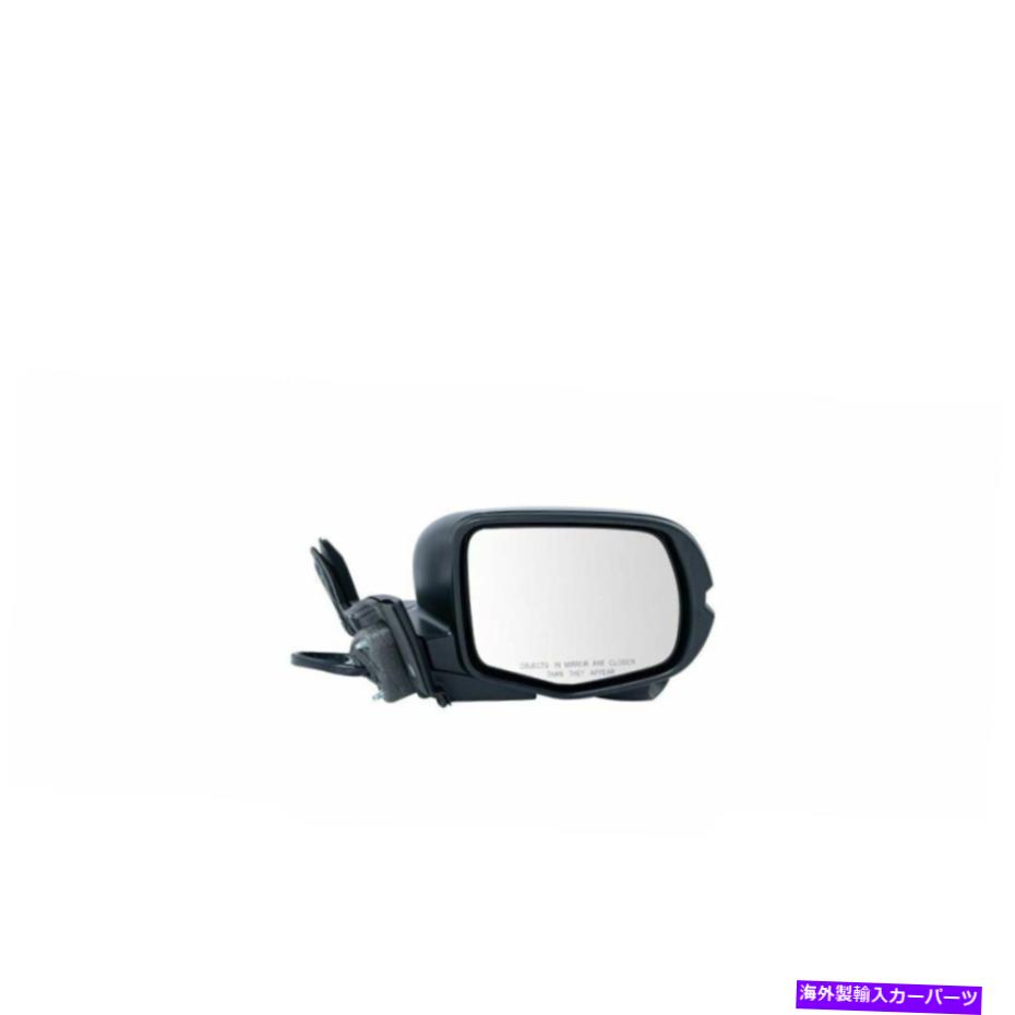 USミラー 2016-2018ホンダのRHパッセンジャー側に合うようにミラーパワー加熱カメラペイント Mirror Power Heated Camera Paint to Match RH Passenger Side For 2016-2018 Honda【並行輸入品】