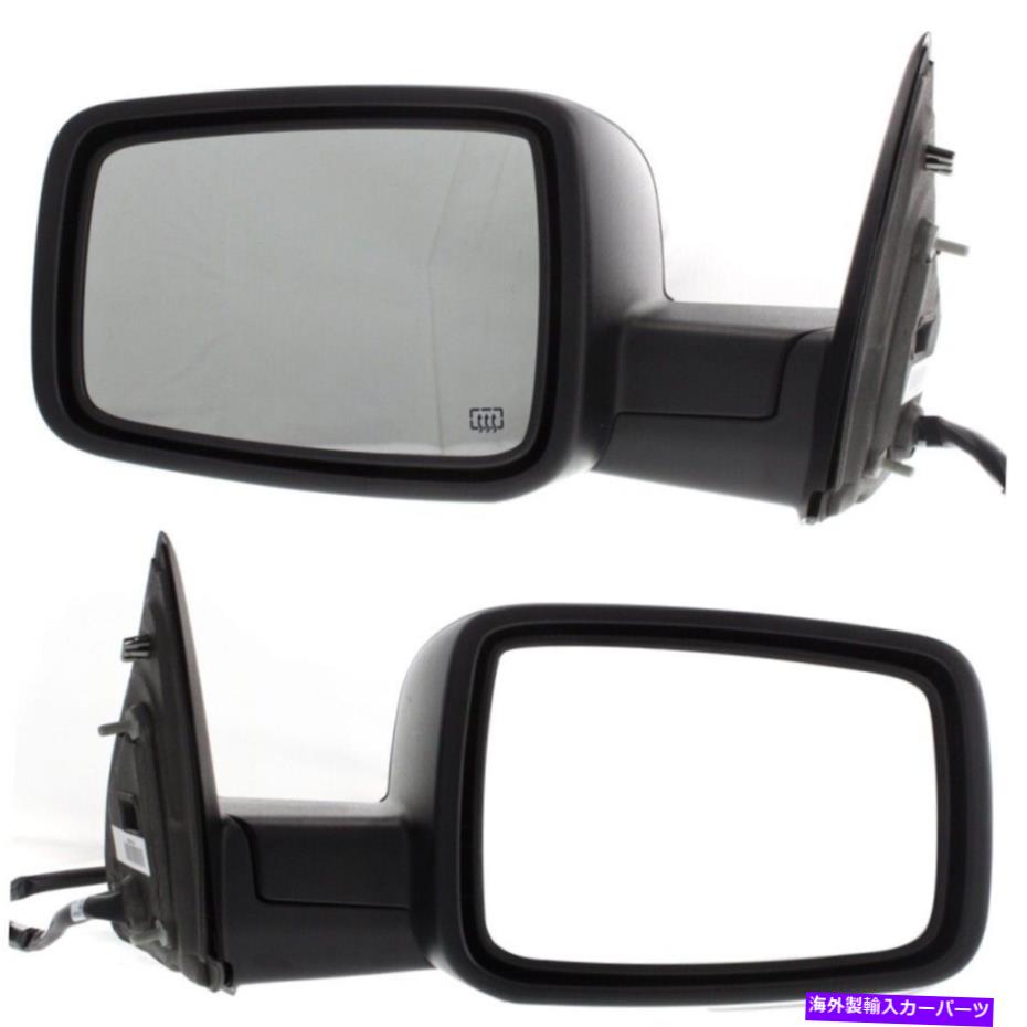 USミラー 左と右のラムトラックのために加熱された2つの左と右のミラーセット1500ペア Mirrors Set of 2 Left-and-Right Heated for Ram Truck Left & Right 1500 Pair【並行輸入品】｜Us Custom Parts Shop USDM