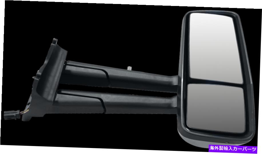 USミラー ケンワースT680ドアミラーアセンブリ右助手席側、クロム仕上げ KENWORTH T680 Door Mirror Assembly Right Passenger Side, Chrome Finish【並行輸入品】