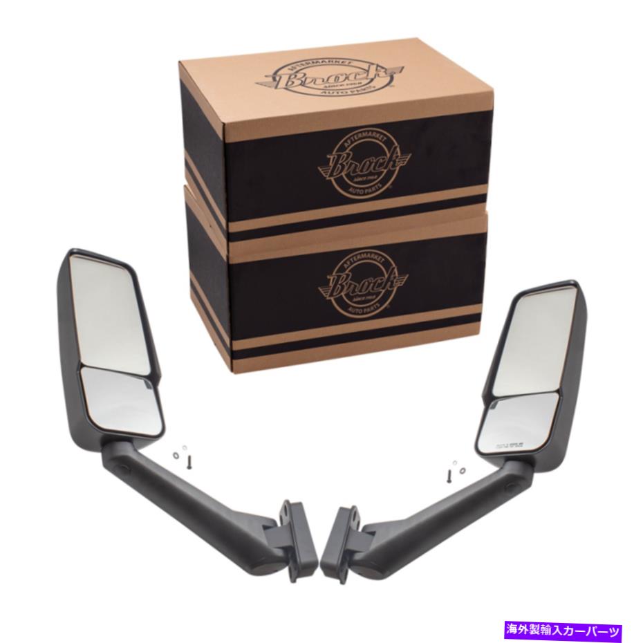 USミラー ペアセットマニュアルサイドビューミラー03-09シボレーコディアックGMCトピックアップトラック Pair Set Manual Side View Mirrors for 03-09 Chevrolet Kodiak GMC Topickup Truck【並行輸入品】