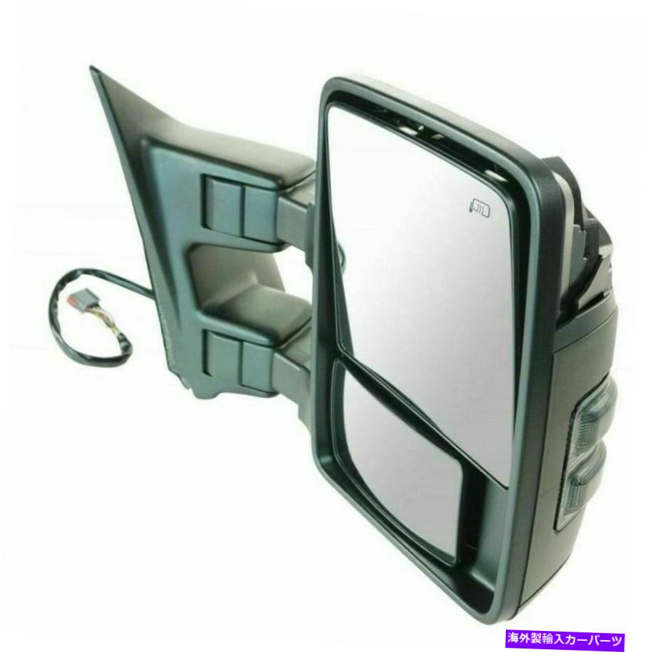 USミラー トウミラーパワー折りたたみ電力伸縮式伸縮加熱信号rh for ford Tow Mirror Power Folding Power Telescoping Heated Signal RH For Ford【並行輸入品】