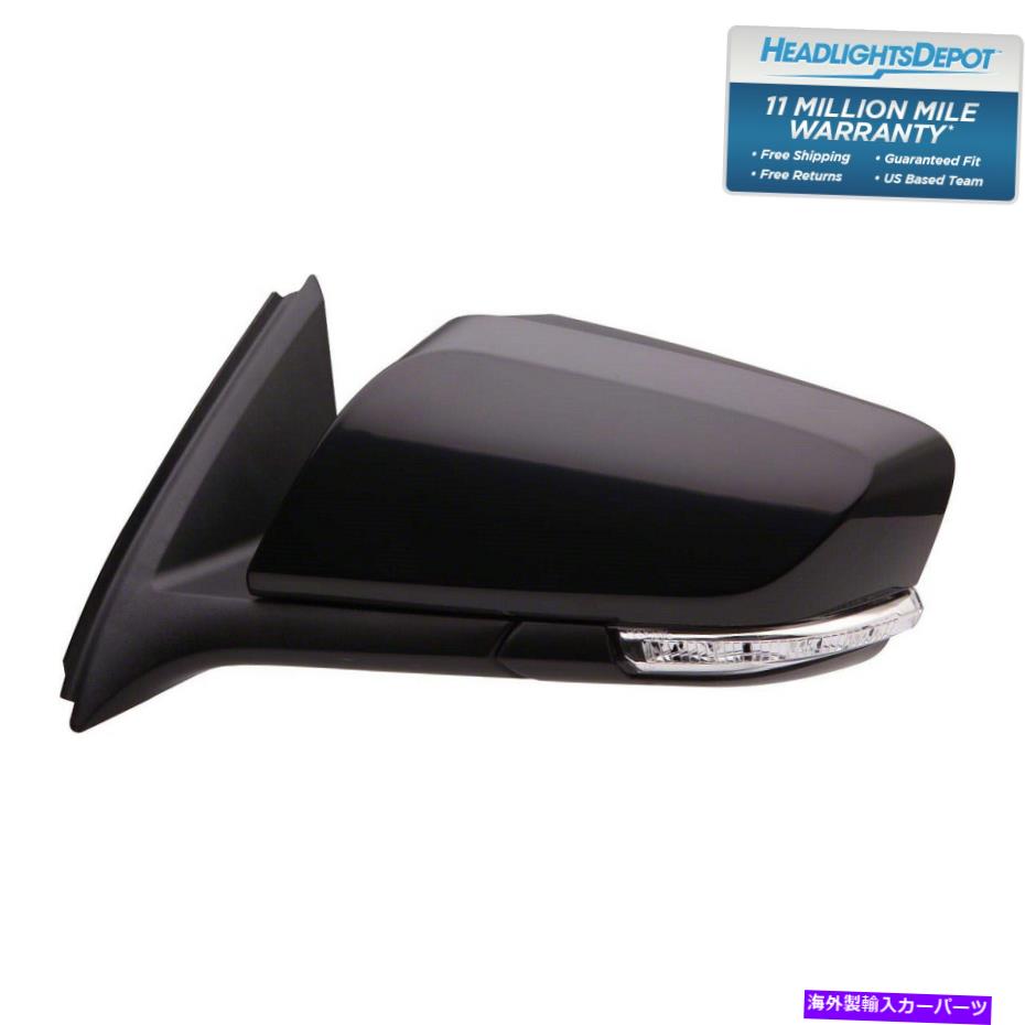 USミラー 2014-2017シボレーインパラパワーミラー加熱左手ドライバー側 Fits 2014-2017 Chevrolet Impala Power Mirror Heated Left Hand Driver Side【並行輸入品】