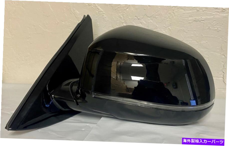 USミラー ＃136ブラック左のドライバーサイドミラーW/信号フィットBMW X6 2014 2015 2016 2018 2018 #136 BLACK LEFT DRIVER SIDE MIRROR W/ SIGNAL FIT BMW X6 2014 2015 2016 2017 2018【並行輸入品】