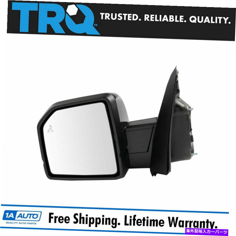 USミラー TRQミラーパワーフォールディング熱信号死角メモリカメラスポットLH F150 TRQ Mirror Power Folding Heat Signal Blind Spot Memory Camera Spot LH for F150【並行輸入品】