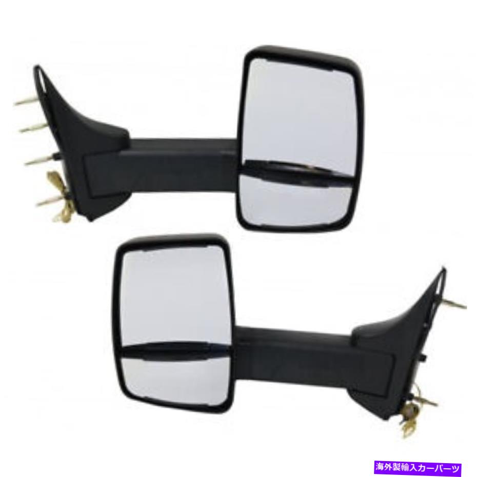 USミラー Ford E-550 Super Duty 2003 Towing Mirror LH＆RHペア|非加熱|マニュアル For Ford E-550 Super Duty 2003 Towing Mirror LH & RH Pair | Non-Heated | Manual【並行輸入品】