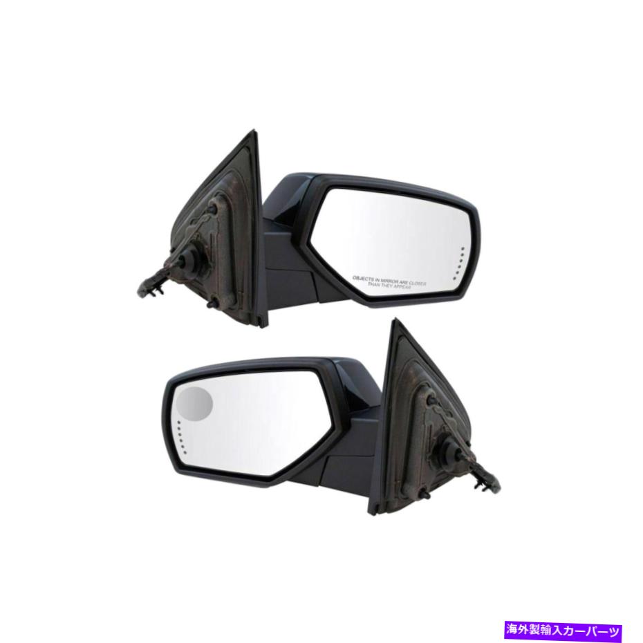 USミラー ミラーパワーフォールド加熱メモリ信号水たまり、GMピックアップ用の2の滑らかなセット Mirror Power Fold Heated Memory Signal Puddle Smooth Set of 2 for GM Pickup【並行輸入品】｜Us Custom Parts Shop USDM