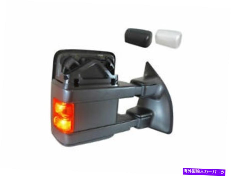 USミラー 右 - 助手席サイドミラーフィットフォードF250スーパーデューティ2011-2016 66HPJS Right - Passenger Side Mirror fits Ford F250 Super Duty 2011-2016 66HPJS【並行輸入品】