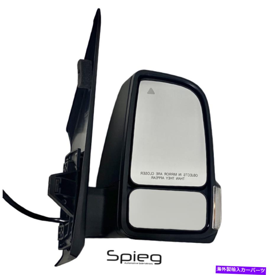 USミラー 2019-2021のサイドミラーBSM助手席側のFreightliner Mercedes Sprinter SIDE MIRROR for 2019-2021 Freightliner Mercedes Sprinter with BSM PASSENGER SIDE【並行輸入品】