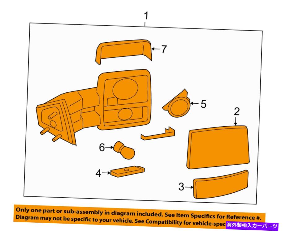 USミラー Ford OEM 07-08 F-150 DOOR SIDEREAR VIEW-MIRROR ASSY RIGHT 7L3Z17682CB FORD OEM 07-08 F-150 Door Side Rear View-Mirror Assy Right 7L3Z17682CB【並行輸入品】