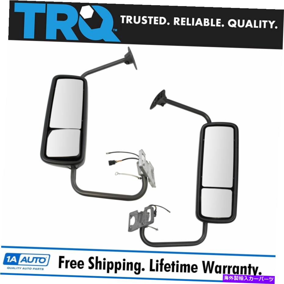 USミラー エクステリアサイドビューミラーパワーフリーライナーコロンビア向けの加熱テクスチャペア Exterior Side View Mirror Power Heated Textured Pair for Freighliner Columbia【並行輸入品】|Us Custom Parts Shop USDM