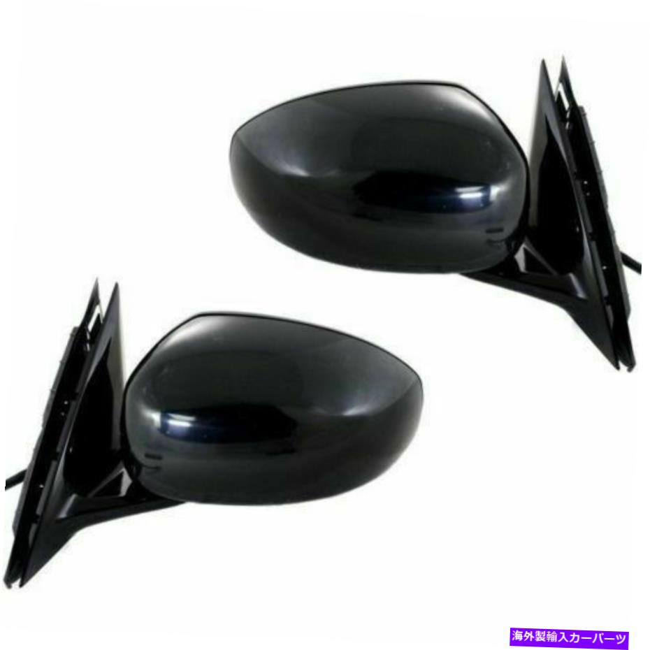 USミラー メモリに適合する2 LH＆RHサイド加熱パワーミラーの新しいセットInfiniti M35 M45 New Set of 2 LH & RH Side Heated Power Mirror With Memory Fits Infiniti M35 M45【並行輸入品】
