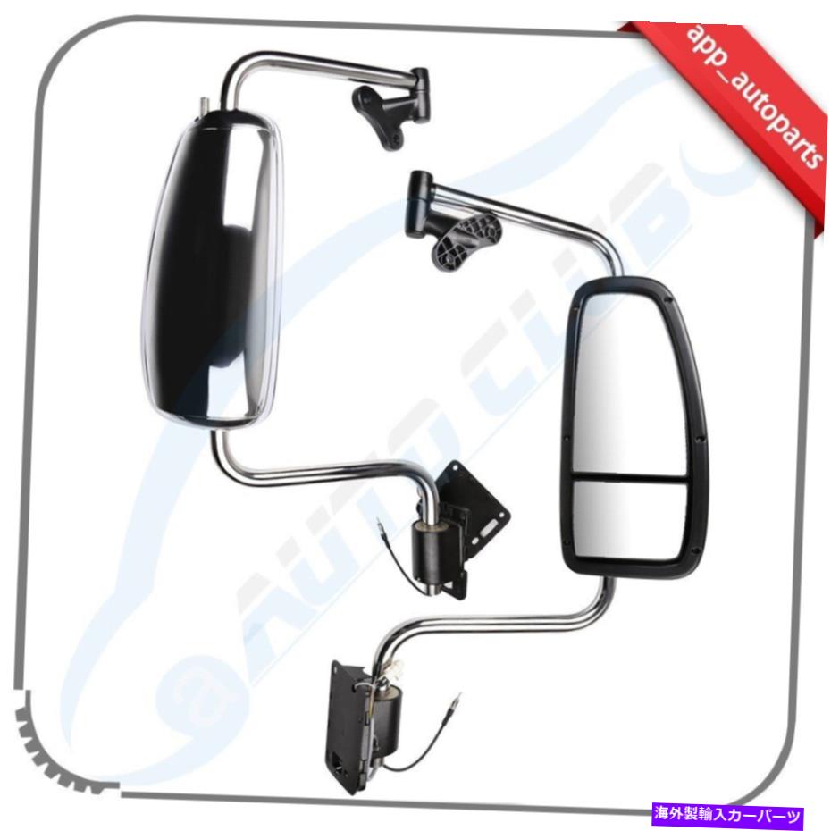 USミラー 1997-10 International 9200 9900i 5901のペアクロム完全サイドミラー Pair Chrome Complete Side Mirror For 1997-10 International 9200 9400I 9900I 5901【並行輸入品】|Us Custom Parts Shop USDM