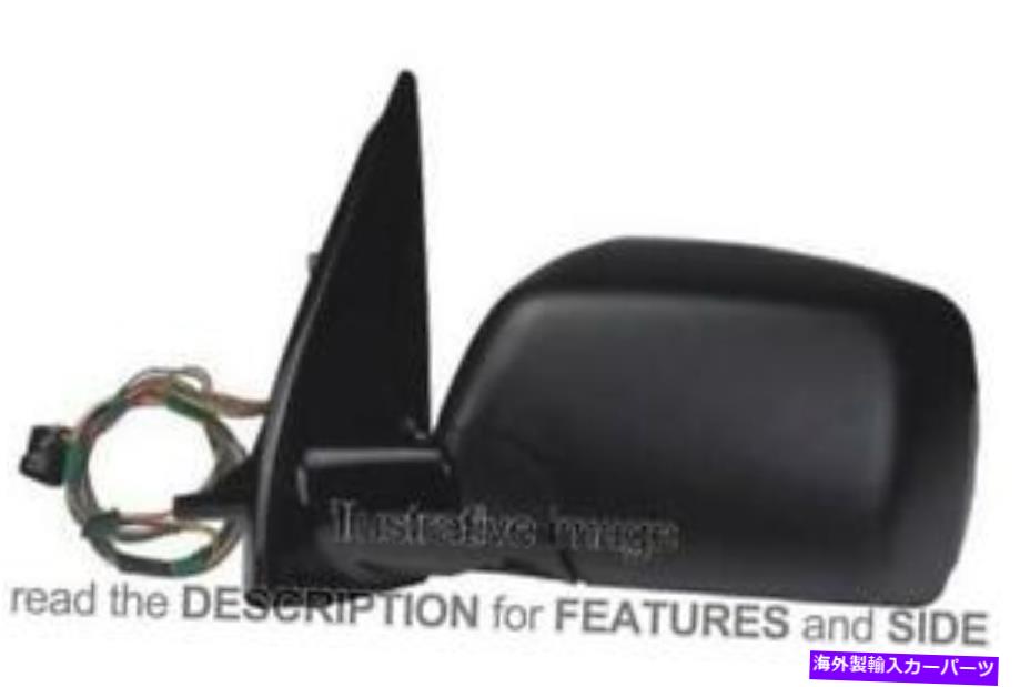 USミラー サイドミラーBMW X5 E53 2000-2003電気サーマル折りたたみ式メモリ右側 Side Mirror Bmw X5 E53 2000-2003 Electric Thermal Foldable Memory Right Side【並行輸入品】