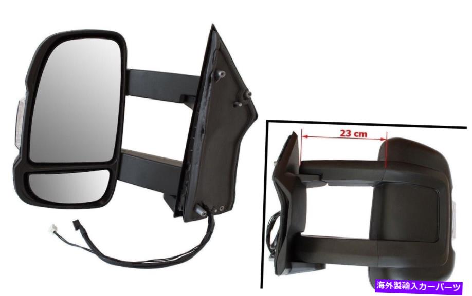 USミラー エクステリアミラーはプジョーボクサー用の長いアームバージョン電子キャンピングカーII Exterior Mirror Left Long Arm Version Electronic Motorhome for Peugeot Boxer II【並行輸入品】|Us Custom Parts Shop USDM