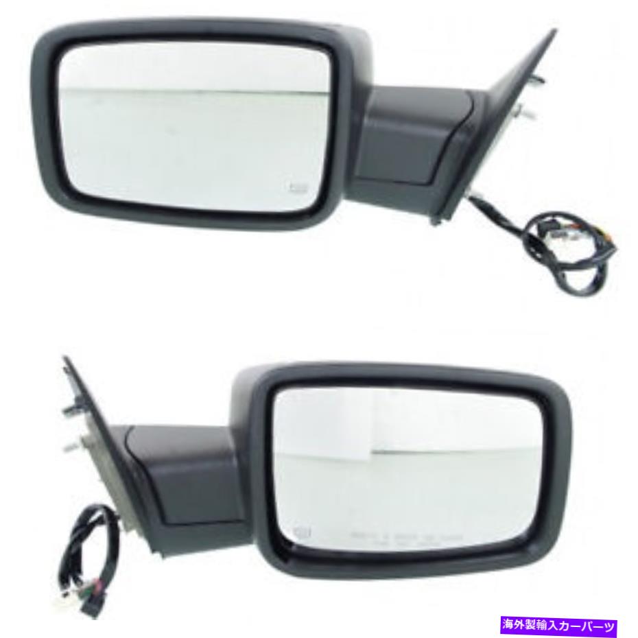 USミラー RAM 2500 2013-2017ドアミラードライバーと助手席側|ペア|加熱 For Ram 2500 2013-2017 Door Mirror Driver and Passenger Side | Pair | Heated【並行輸入品】