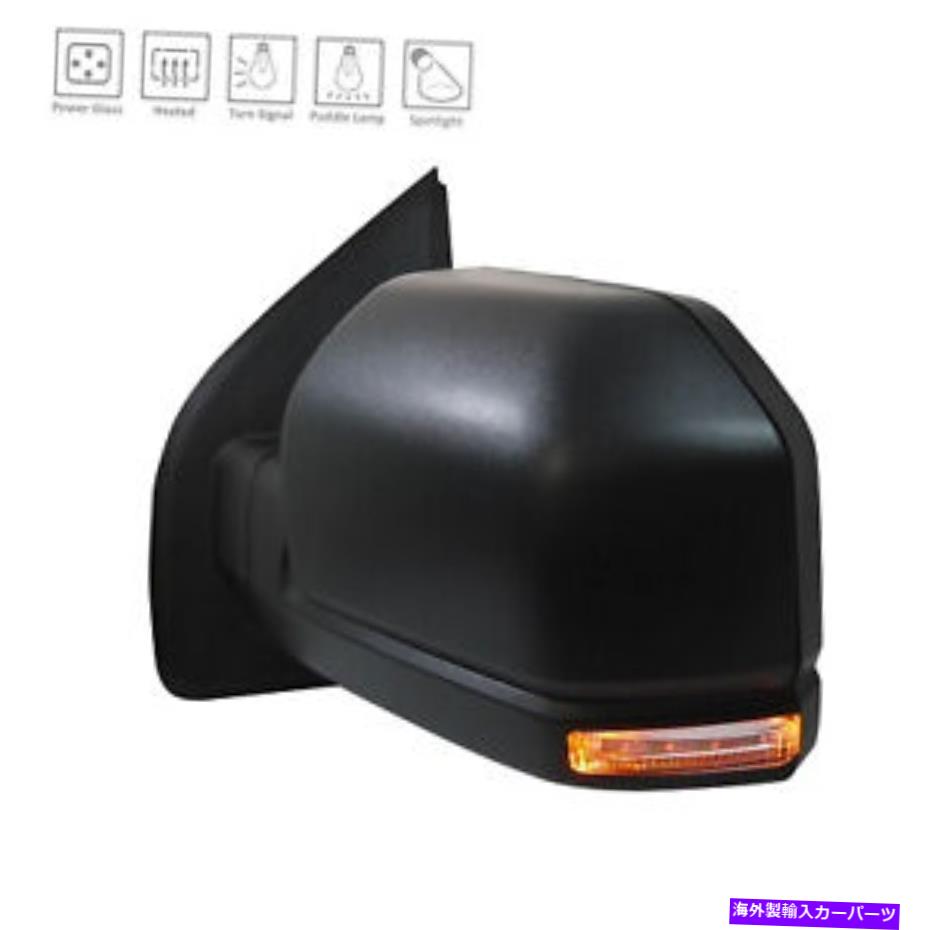 USミラー 新しいプレミアムドライバーサイドドアミラーパワー加熱信号塗装されていないJL3Z17683DA New Premium Driver Side Door Mirror Power Heated Signal Not Painted JL3Z17683DA【並行輸入品】