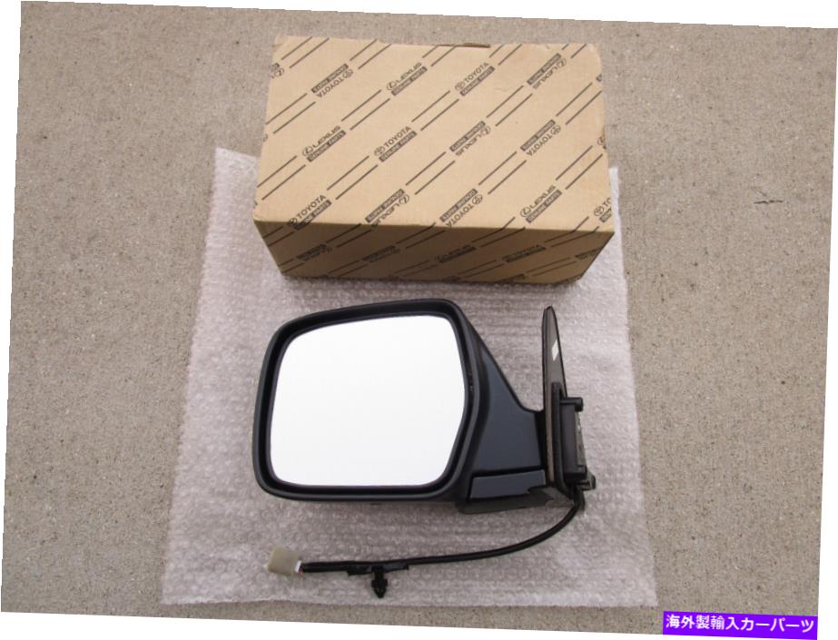USミラー 95-96トヨタランドクルーザーFZJ80ドライバー左サイドドアミラーOEM新しいクロム 95 - 96 TOYOTA LAND CRUISER FZJ80 DRIVER LEFT SIDE DOOR MIRROR OEM NEW CHROME【並行輸入品】