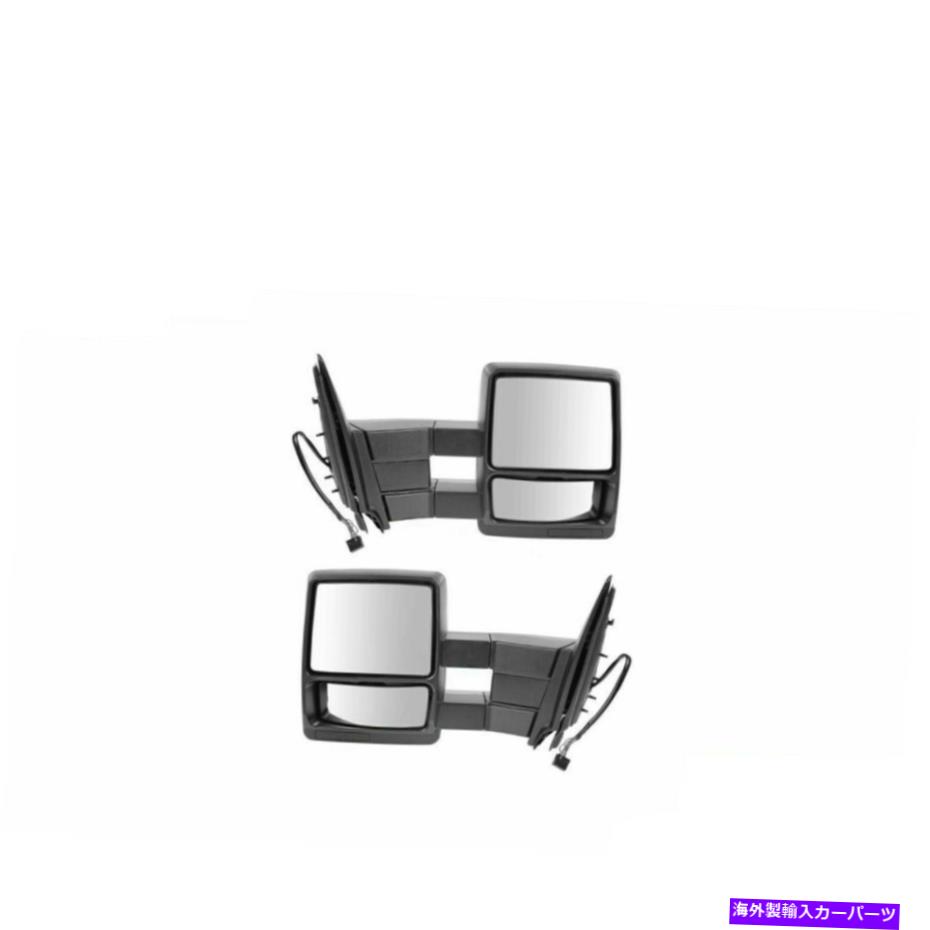 USミラー フォード用のトウミラーパワー加熱水たまりのテクスチャブラックペア Tow Mirror Power Heated Puddle Textured Black Pair For Ford【並行輸入品】｜Us Custom Parts Shop USDM 91,779円