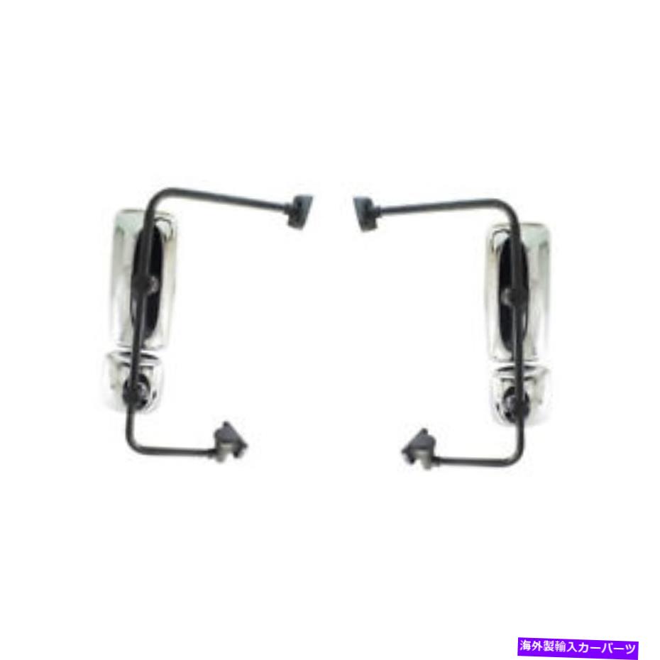 USミラー 新しいドアミラーペアフィットフリーフィートライナーヘビーデューティコロンビア112 2004-16 NEW DOOR MIRROR PAIR FITS FREIGHTLINER HEAVY DUTY COLUMBIA 112 2004-16 WITH ARM【並行輸入品】｜Us Custom Parts Shop USDM