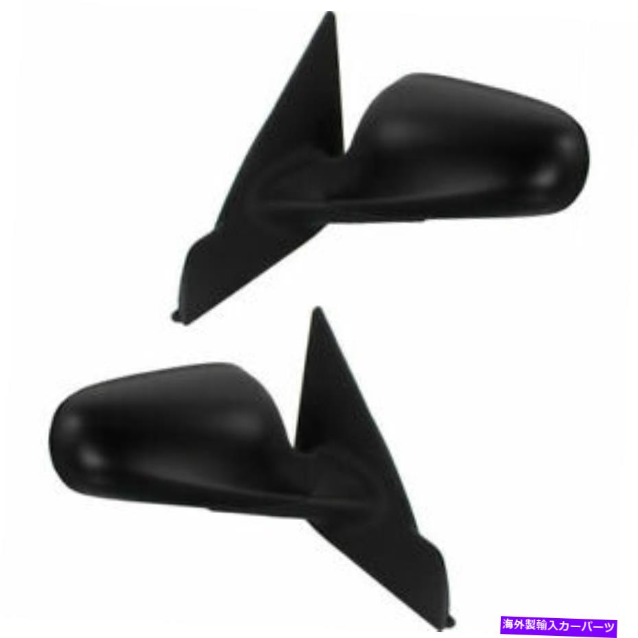USミラー メモリのない2 LH＆RHサイド加熱パワーミラーの新しいセットSaab 9-3 New Set Of 2 LH & RH Side Heated Power Mirror Without Memory Fits Saab 9-3【並行輸入品】