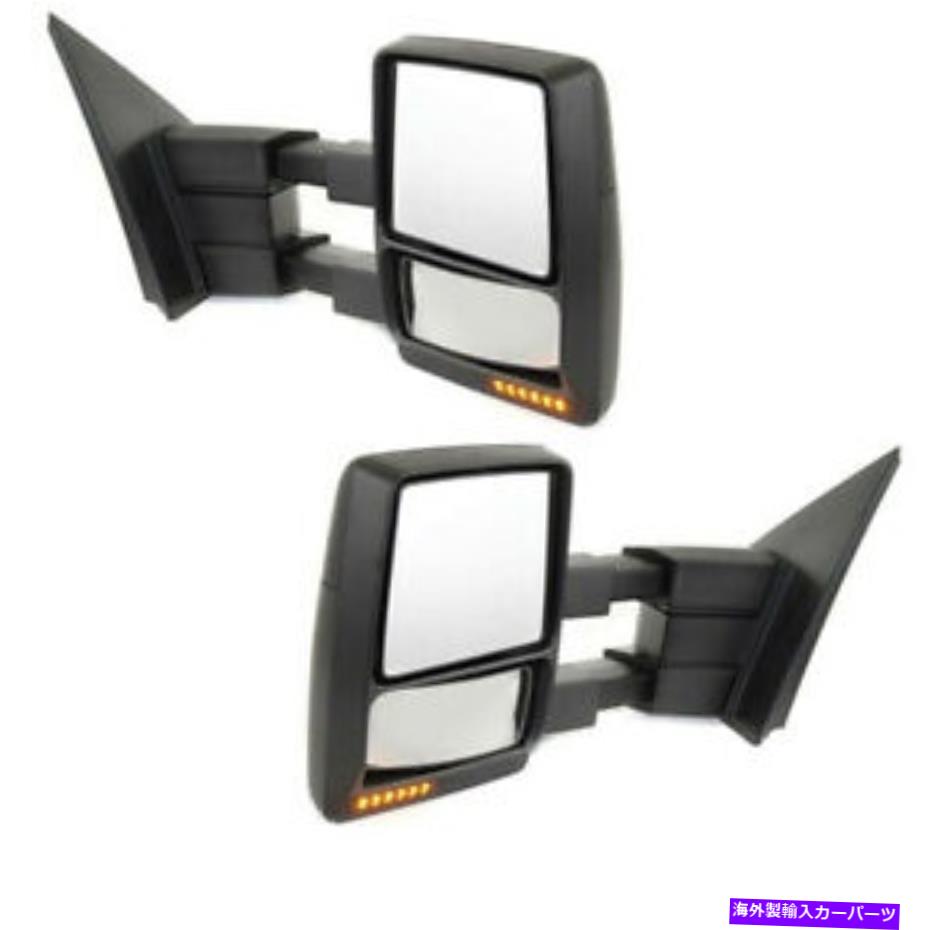 USミラー 07-14 F150 F150 Telescoping Door Mirror Power加熱水たまり信号ランプセットペア For 07-14 F150 Telescoping Door Mirror Power Heated Puddle Signal Lamp SET PAIR【並行輸入品】｜Us Custom Parts Shop USDM