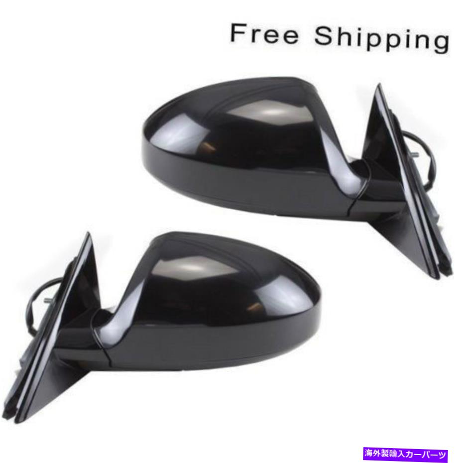 USミラー 2 LH＆RHサイドパワーマニュアル折りたたみ式ヒートミラーのセットInfiniti FX35に適合する Set of 2 LH & RH Side Power Manual Folding Heated Mirror Fits Infiniti FX35【並行輸入品】