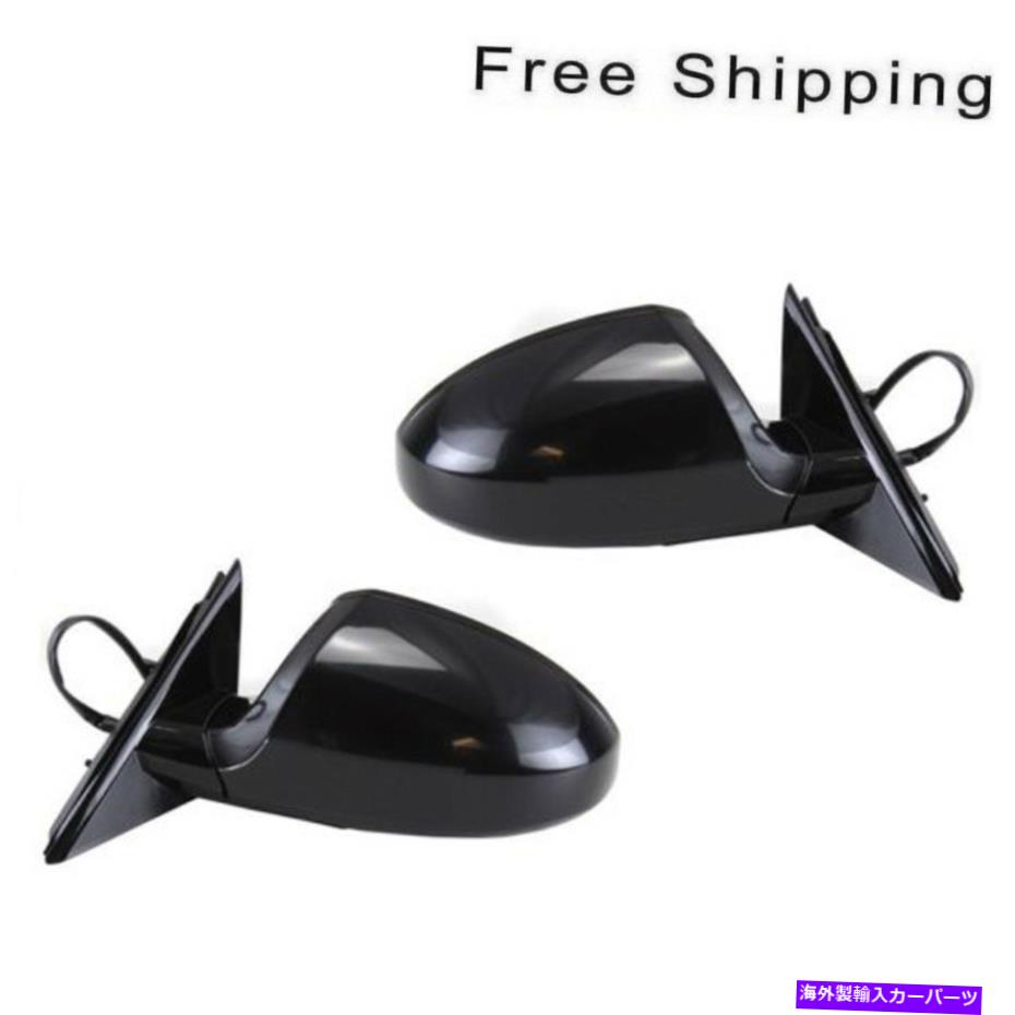 USミラー 2 LH＆RHサイドパワーマニュアル折りたたみ式ヒートミラーのセットInfiniti FX35に適合する Set of 2 LH & RH Side Power Manual Folding Heated Mirror Fits Infiniti FX35【並行輸入品】