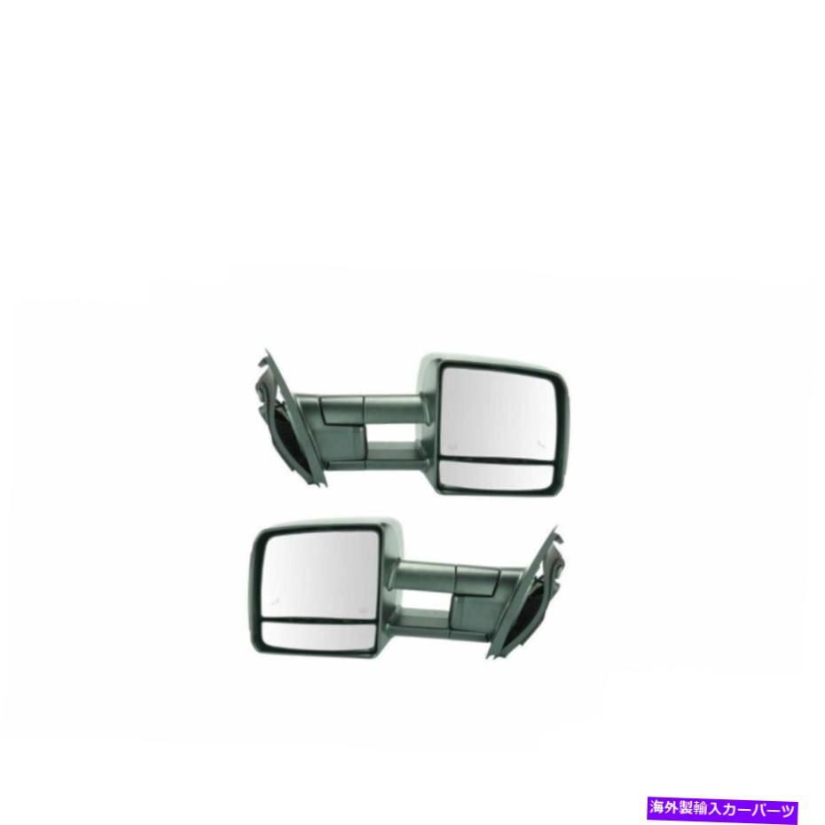 USミラー トヨタ用のトウミラーパワー加熱LED信号マーカーテクスチャペア Tow Mirror Power Heated LED Signal Marker Textured Pair For Toyota【並行輸入品】|Us Custom Parts Shop USDM