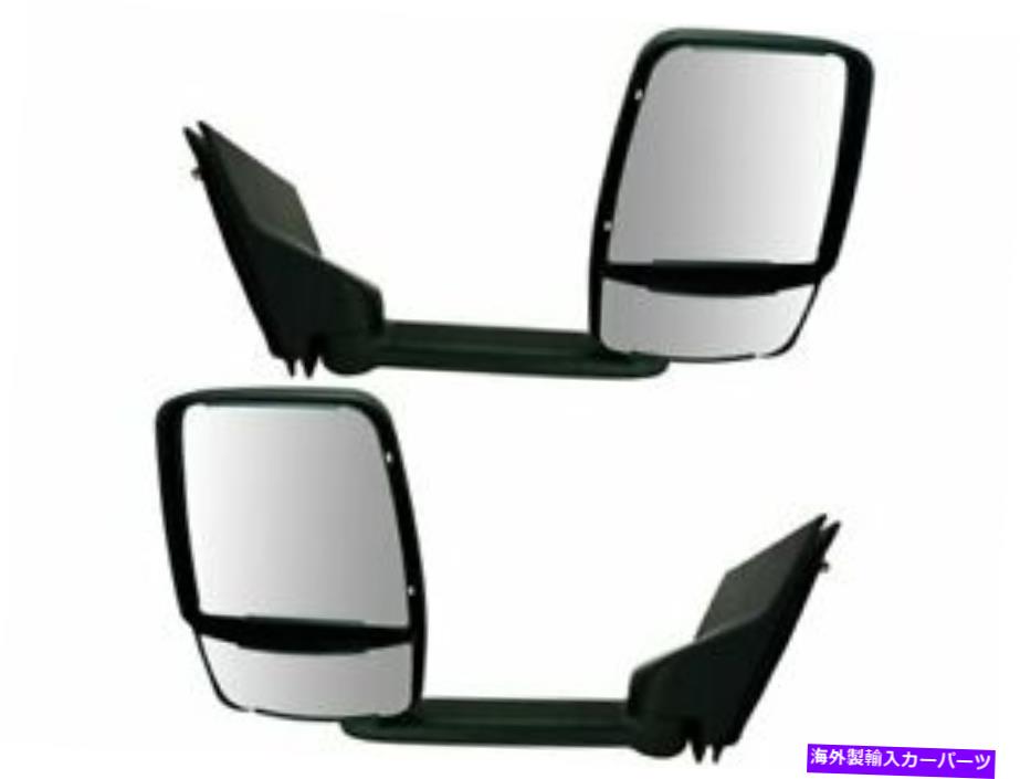 USミラー 03-17シボレーGMCエクスプレス1500 2500 3500 SAVANA WC56N8用のドアミラーセット Door Mirror Set For 03-17 Chevy GMC Express 1500 2500 3500 Savana WC56N8【並行輸入品】