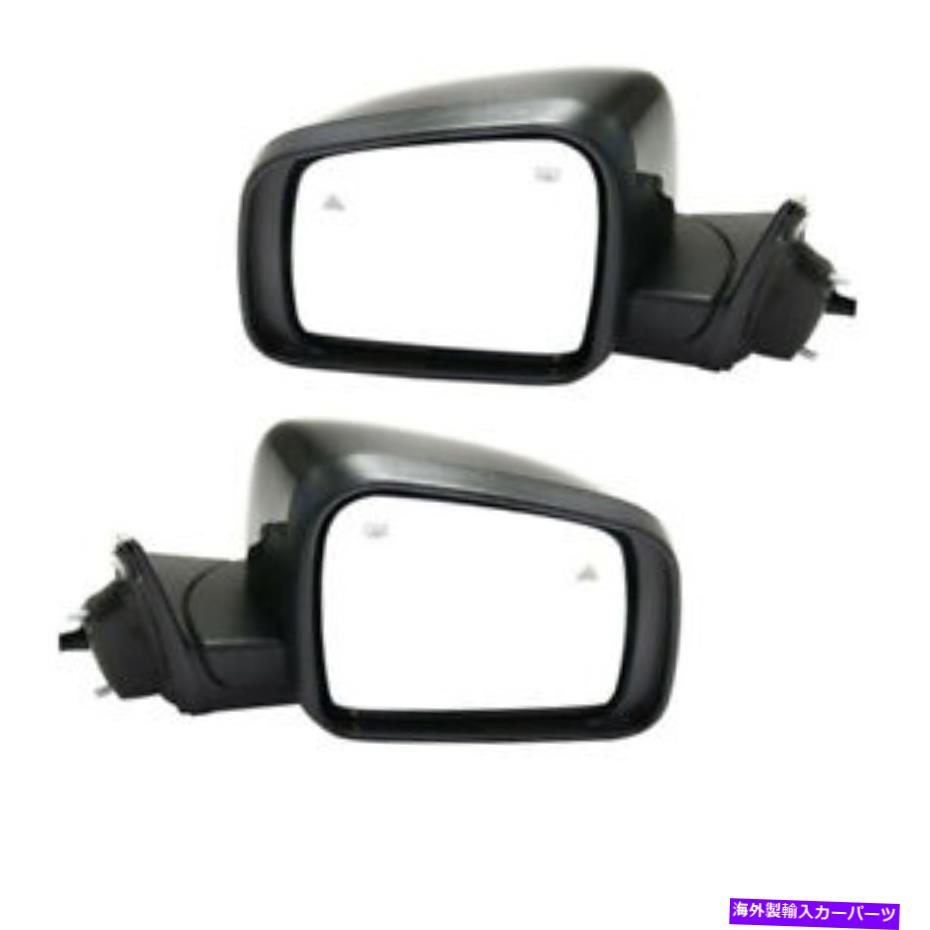 USミラー 14-19のグランドチェロキーリアビューミラーパワーヒートw/LED信号ライトセットペア For 14-19 Grand Cherokee Rear View Mirror Power Heat w/LED Signal Light Set Pair【並行輸入品】