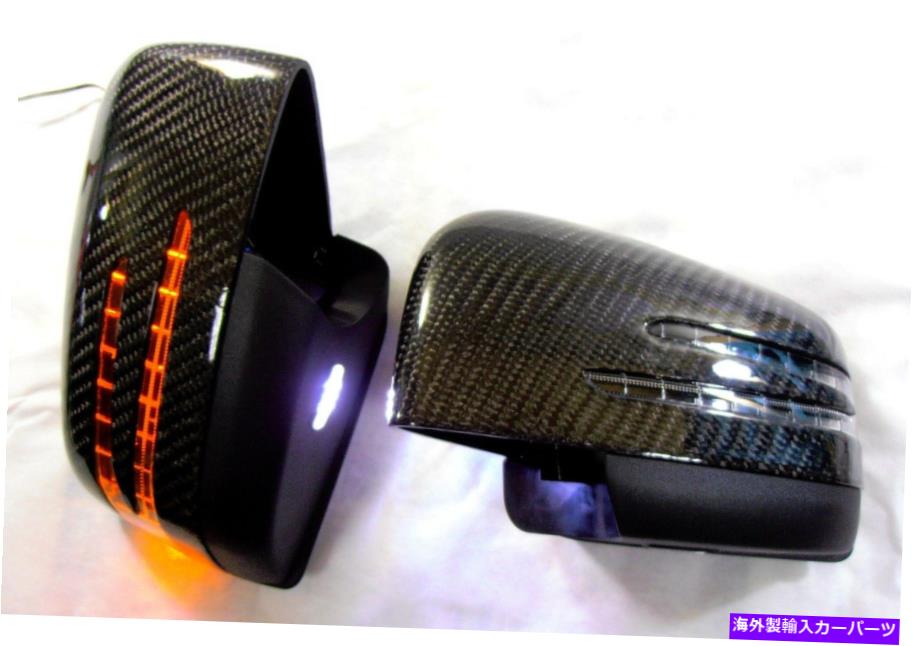 USミラー メルセデスベンツW166 ml 12?6kカーボンファイバー矢印LEDサイドミラーカバーに Fits Mercedes Benz W166 ML 12~ON 6K CARBON FIBER Arrow LED Side Mirror Cover【並行輸入品】｜Us Custom Parts Shop USDM