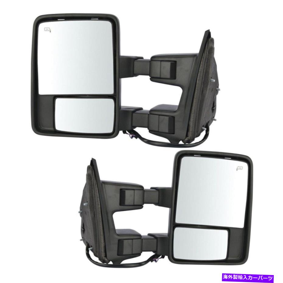 USミラー トレイルリッジドライバーと乗客サイドパワーけん引ミラーキット加熱、フォルダウェイ Trail Ridge Driver & Passenger Side Power Towing Mirror Kit Heated, Foldaway【並行輸入品】