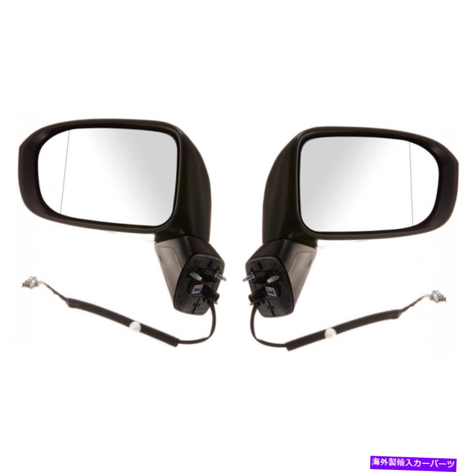 USミラー ホンダオデッセイ2018 2019ドアミラードライバーと助手席側|ペア|力 For Honda Odyssey 2018 2019 Door Mirror Driver and Passenger Side | Pair | Power【並行輸入品】