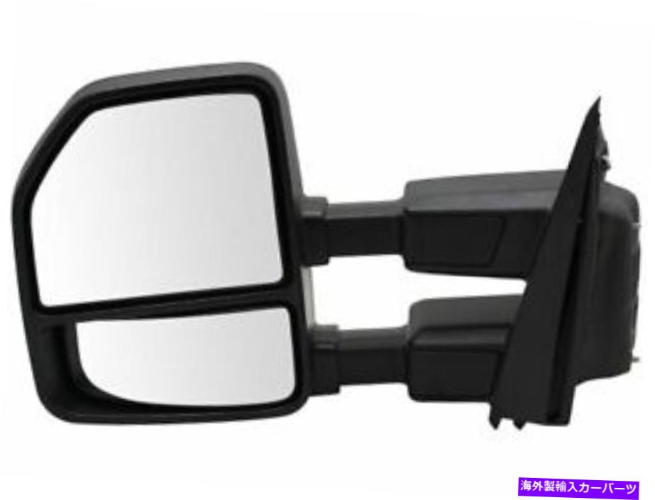 USミラー 2017-2018 Ford F250 Super Duty Y964hn Door Mirrorの左ミラー - ドライバーサイド Left Mirror For 2017-2018 Ford F250 Super Duty Y964HN Door Mirror -- Driver Side【並行輸入品】