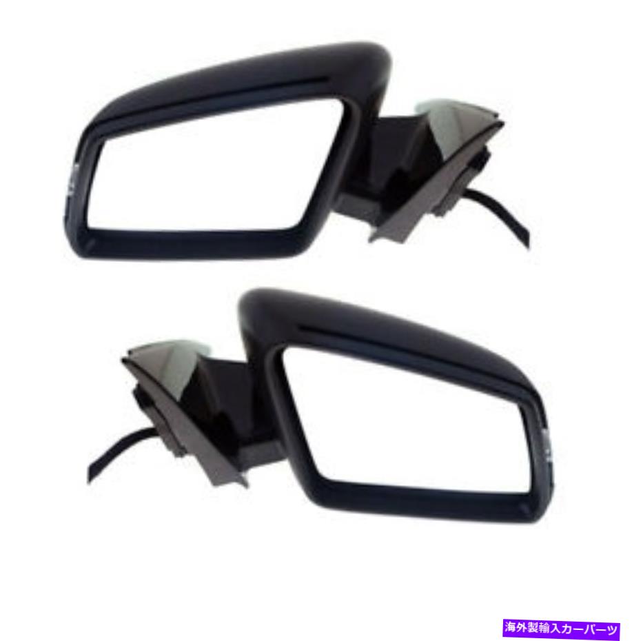 USミラー 10-16のベンツEクラスミラーパワーフォールドw/メモリ信号とパドルランプセットペア For 10-16 Benz E-Class Mirror Power Fold w/Memory Signal & Puddle Lamp Set Pair【並行輸入品】