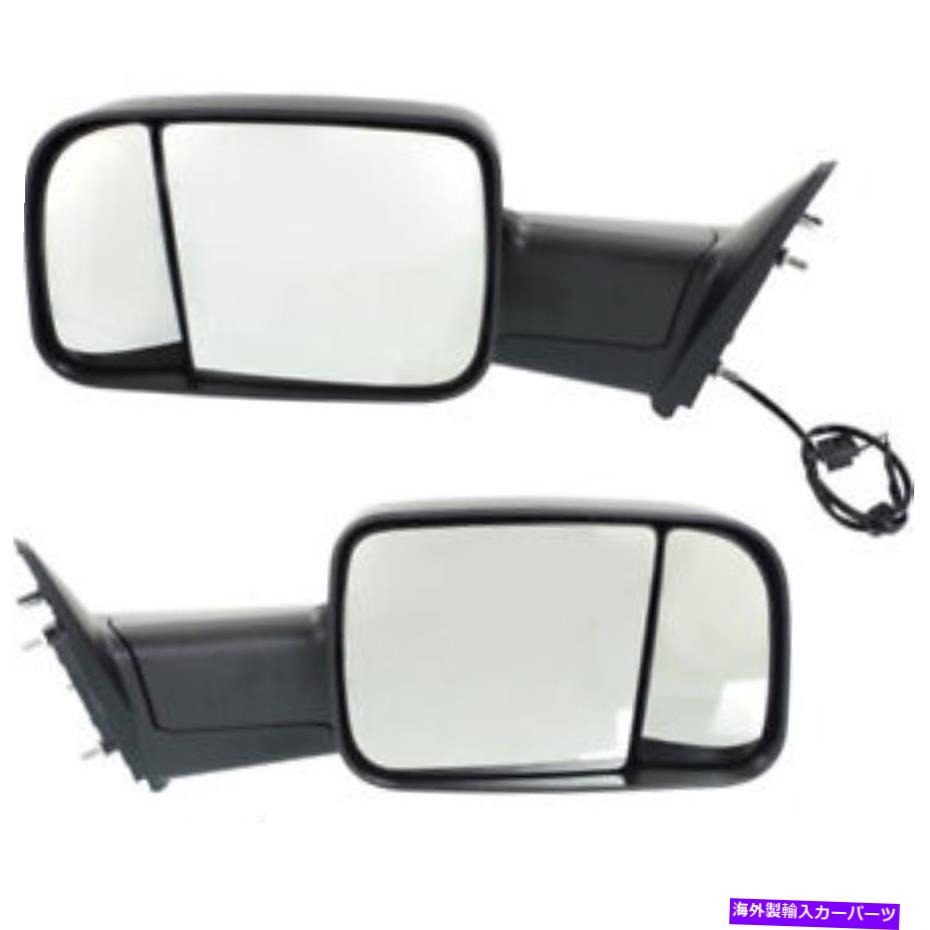 USミラー RAM 1500クラシック2019けん引ミラードライバーと助手席側 - ペア For Ram 1500 Classic 2019 Towing Mirror Driver and Passenger Side - Pair【並行輸入品】｜Us Custom Parts Shop USDM