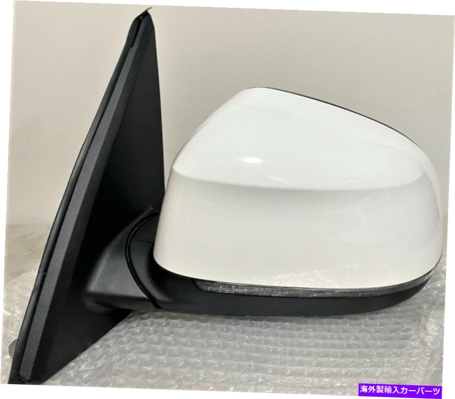USミラー ＃138ホワイト左ミラードライバーミラーW/信号フィットBMW X5 2014 2015 2016 2017 18 #138 WHITE LEFT MIRROR DRIVER MIRROR W/ SIGNAL FIT BMW X5 2014 2015 2016 2017 18【並行輸入品】｜Us Custom Parts Shop USDM