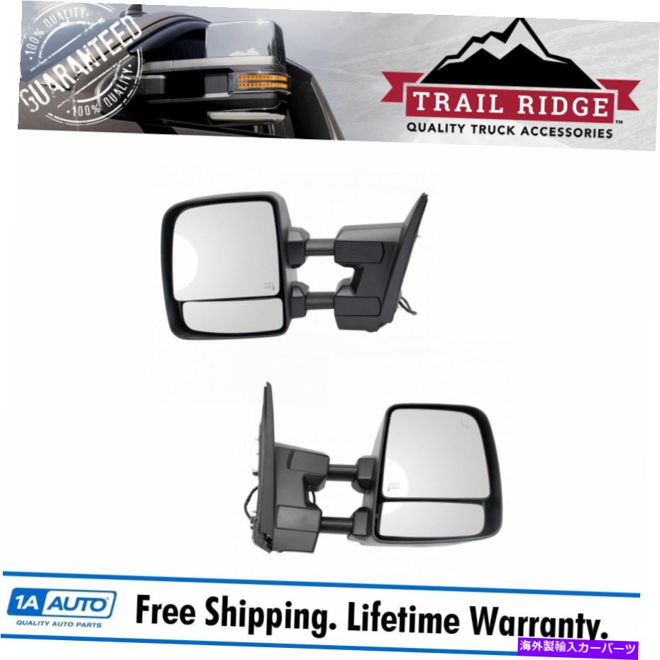 USミラー トレイルリッジミラーパワーヒーターブラインドスポット水たまり、タイタン用のシグナルペア Trail Ridge Mirror Power Heater Blind Spot Puddle Turn Signal Pair for Titan【並行輸入品】｜Us Custom Parts Shop USDM